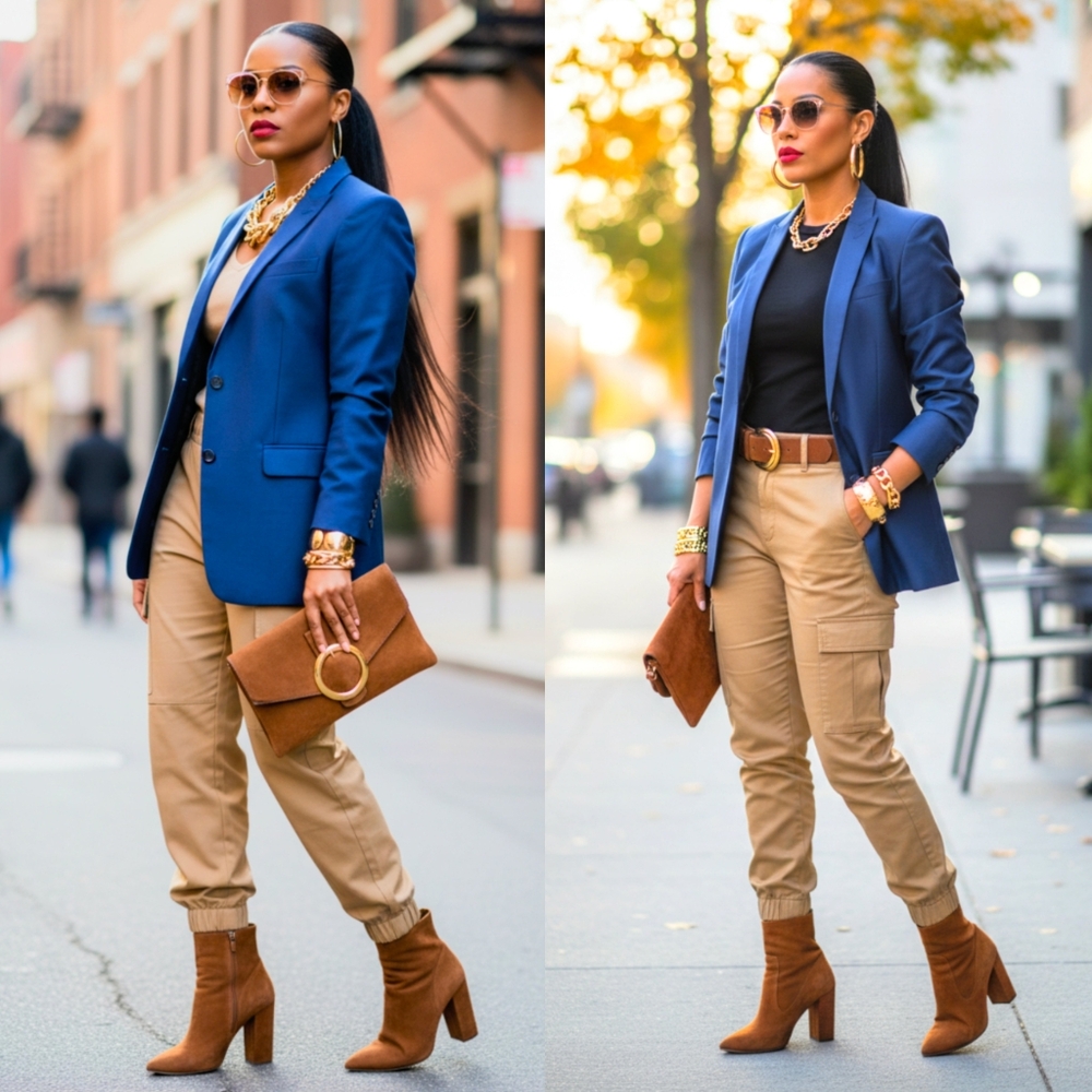 Calvin Klein Blue Blazer Size M